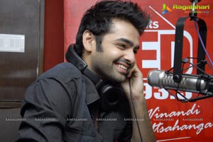 Handsome Hero Ram at 93.5 Red FM for Endukante Premanta Promotions