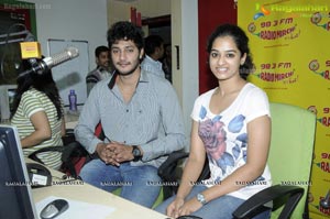 Neeku Naaku Dash Dash Team at Radio Mirchi