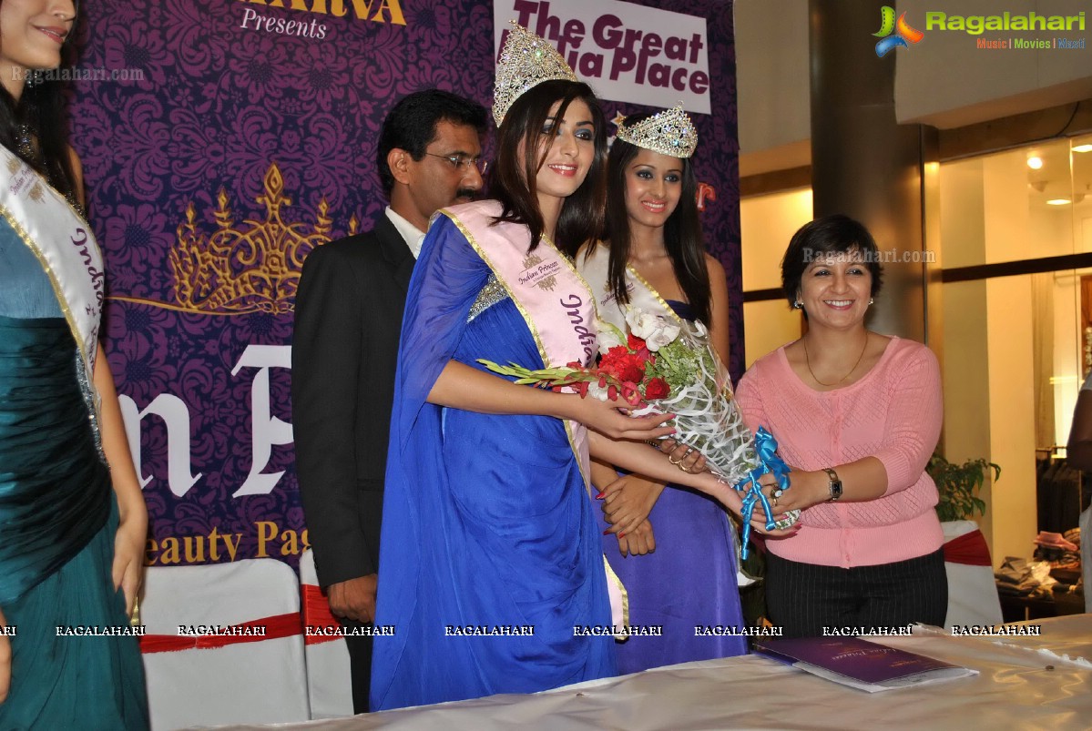 Indian Princess 2012 Winners at Worlds of Wonder, Noida