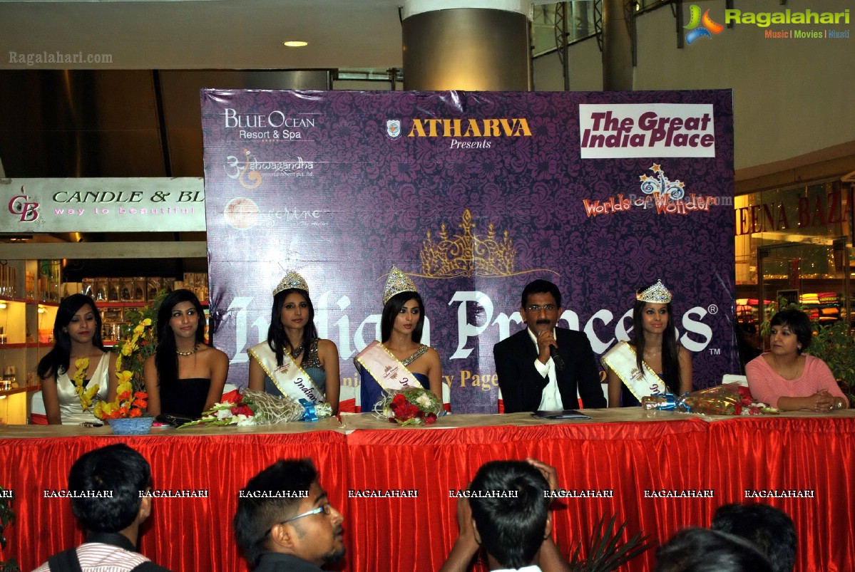 Indian Princess 2012 Winners at Worlds of Wonder, Noida