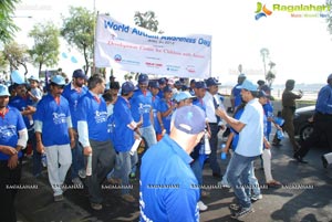 Sunil at World Autism Awareness Walk