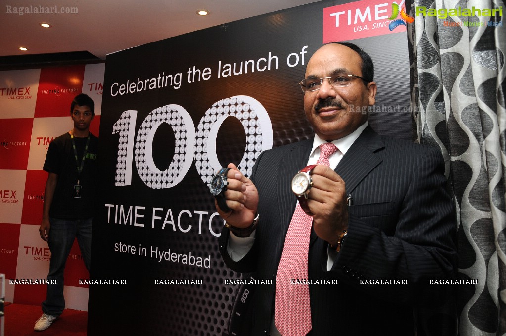 Timex launches 100th store in Hyderabad