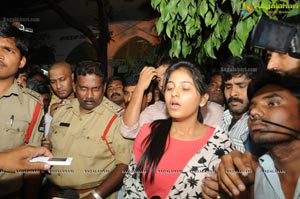 Anjali at West Zone DCP Office