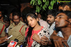 Anjali at West Zone DCP Office