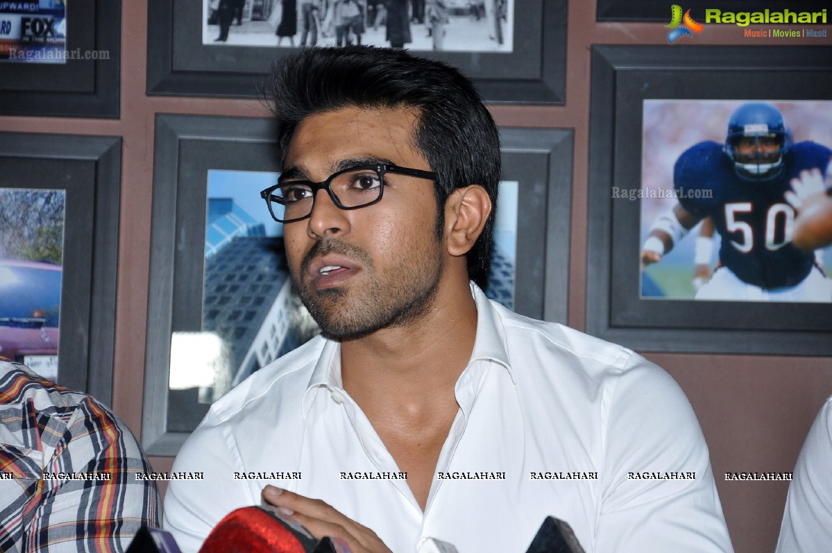 Ram Charan inaugurates Chef Inam's Steak House Restaurant, Hyderabad