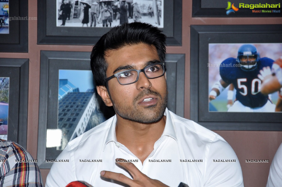 Ram Charan inaugurates Chef Inam's Steak House Restaurant, Hyderabad