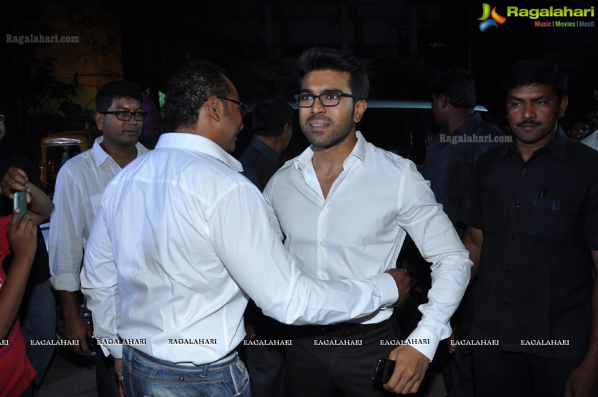 Ram Charan inaugurates Chef Inam's Steak House Restaurant, Hyderabad