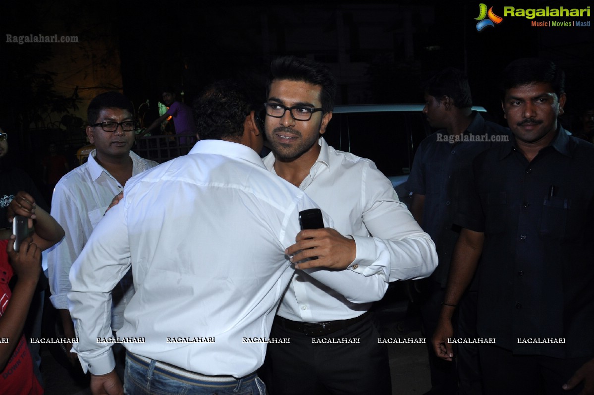 Ram Charan inaugurates Chef Inam's Steak House Restaurant, Hyderabad