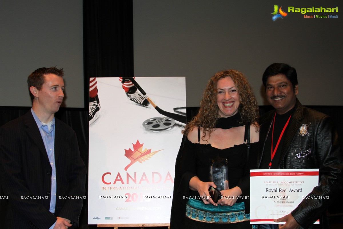 Rajendra Prasad wins Royal Reel Award in Canada 