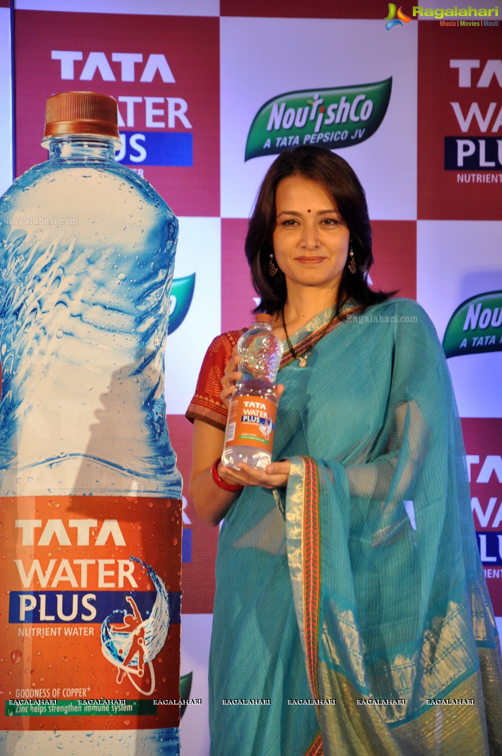 Amala Akkineni launches India's first nutrient water — Tata Water Plus