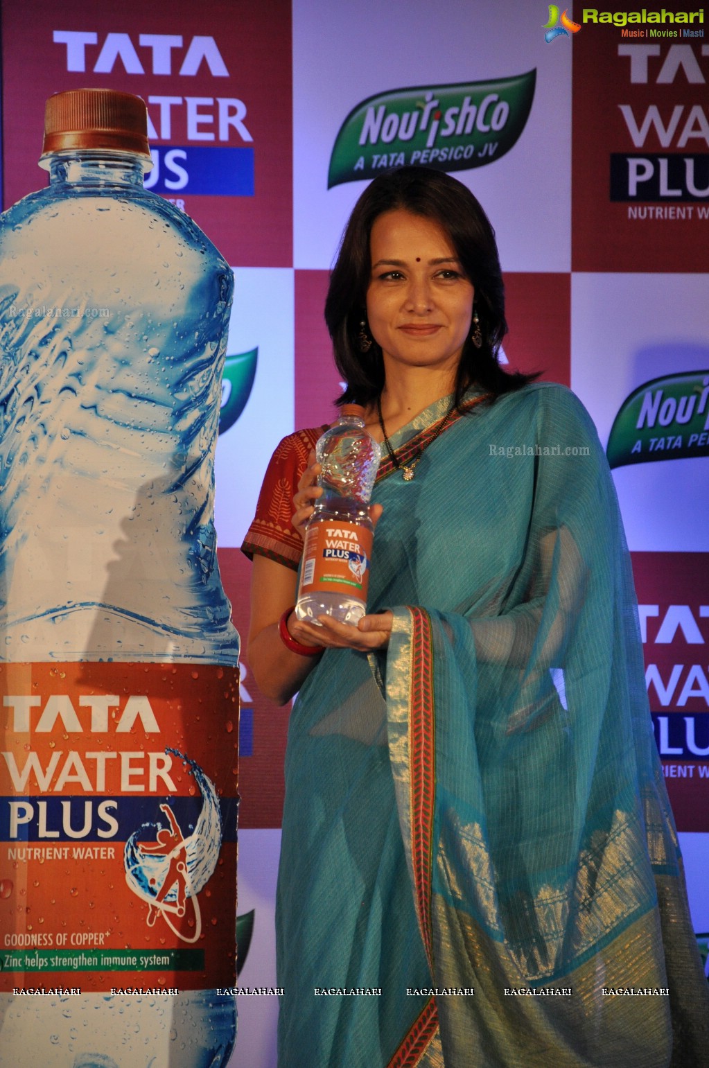 Amala Akkineni launches India's first nutrient water — Tata Water Plus