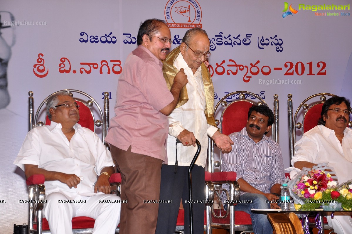 B Nagi Reddy Memorial Awards 2012 Presentation