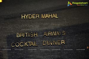 British Airways Cocktail Dinner