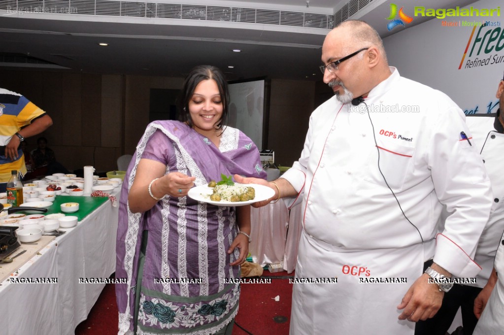 Freedom Refined Sunflower Oil 'Chef Puneet Kee Paathashala' Cooking Workshop