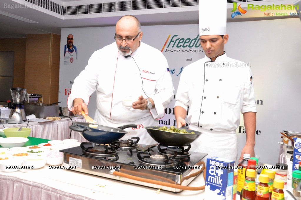 Freedom Refined Sunflower Oil 'Chef Puneet Kee Paathashala' Cooking Workshop