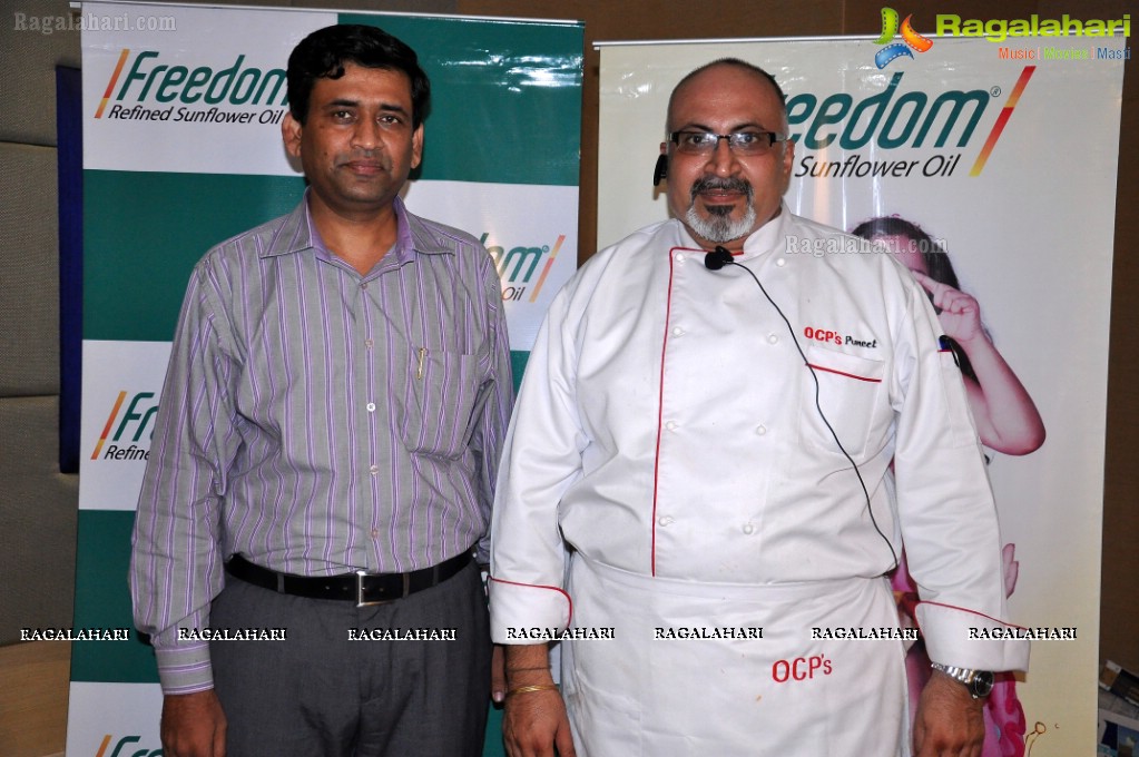 Freedom Refined Sunflower Oil 'Chef Puneet Kee Paathashala' Cooking Workshop