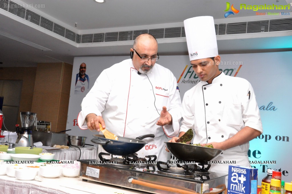 Freedom Refined Sunflower Oil 'Chef Puneet Kee Paathashala' Cooking Workshop