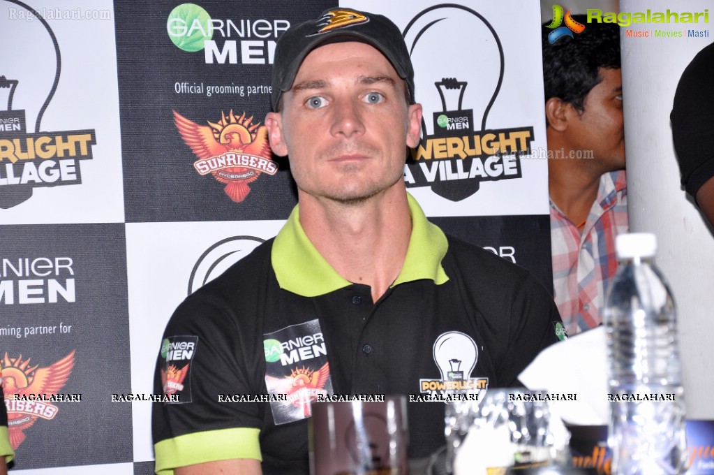 Garnier Men and Sunrisers Hyderabad come together to PowerLight Villages