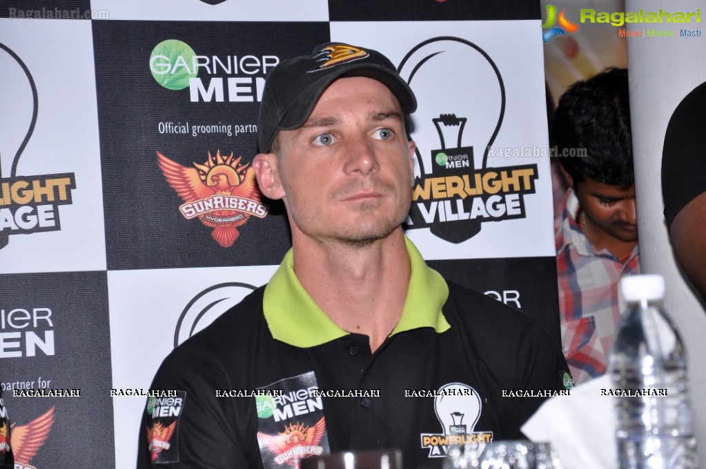 Garnier Men and Sunrisers Hyderabad come together to PowerLight Villages