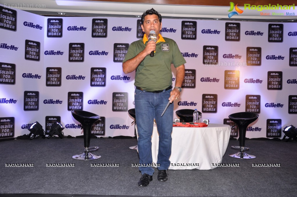 Gillette Soldier for Women Event, Hyderabad