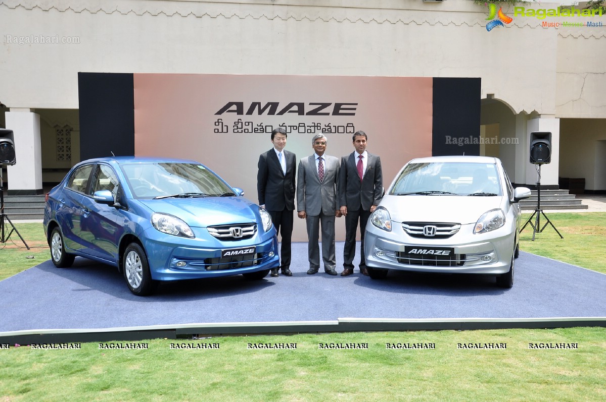 Honda launches Amaze in Andhra Pradesh 