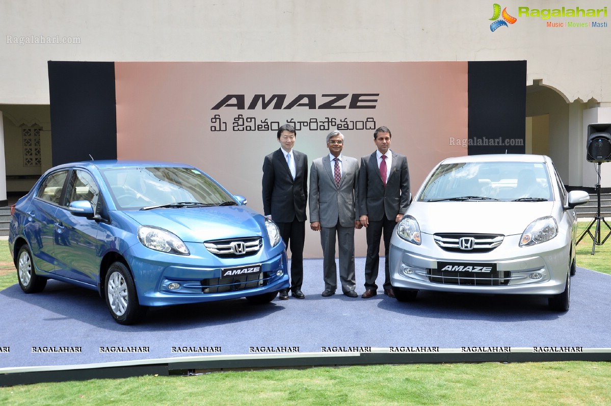 Honda launches Amaze in Andhra Pradesh 