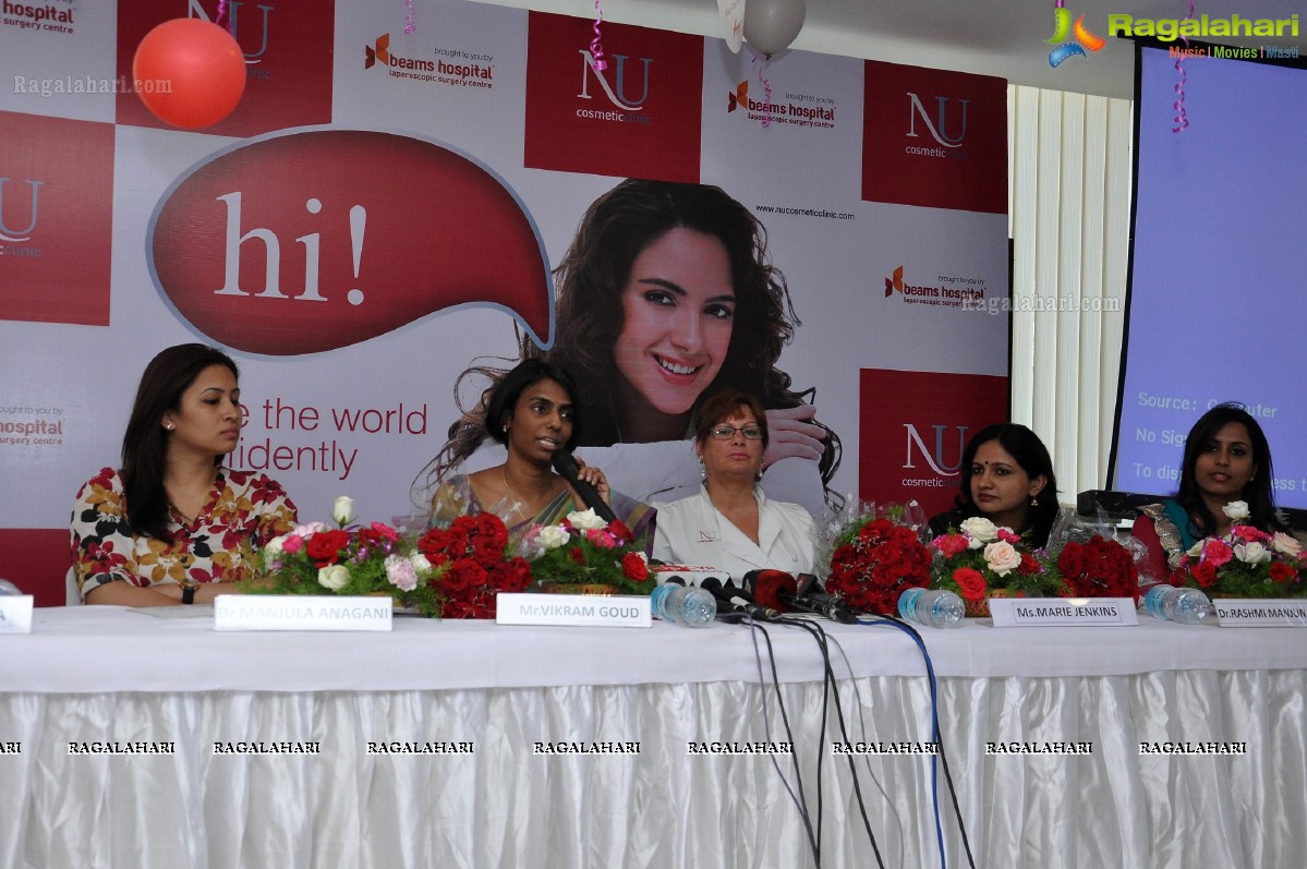 Jwala Gutta inaugurates NU Cosmetic Clinic, Hyderabad