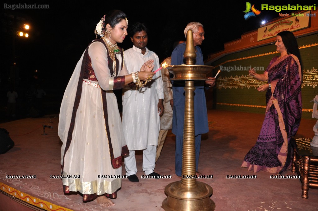 Kathak Dance Show at Shilparamam by Nritya Kala Academy, Hyderabad