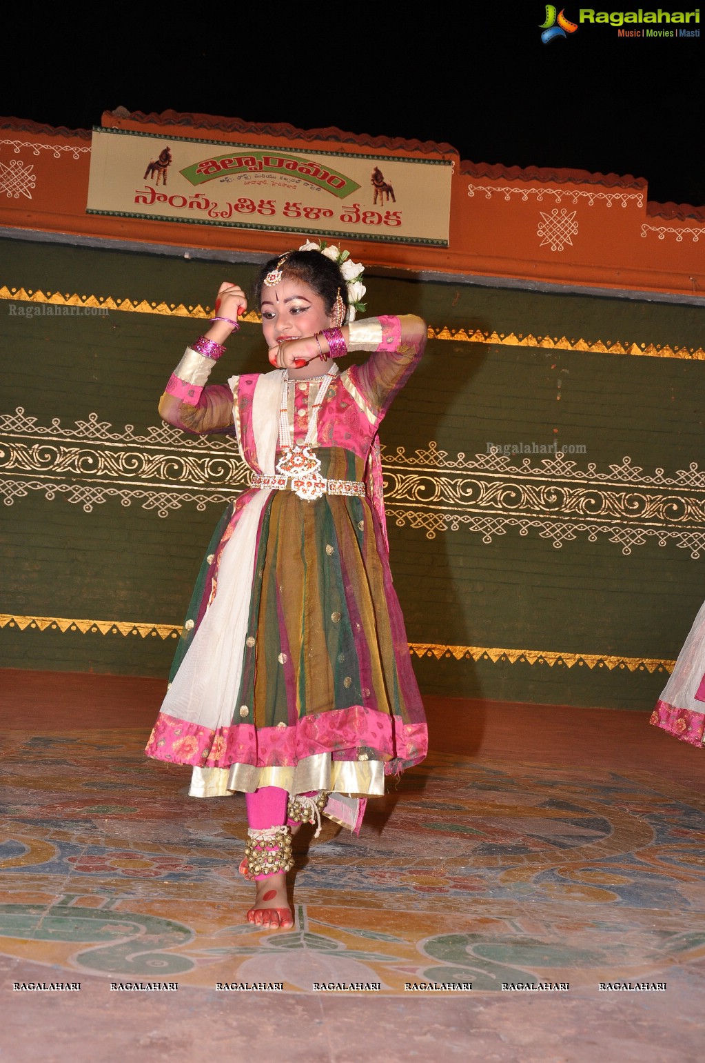 Kathak Dance Show at Shilparamam by Nritya Kala Academy, Hyderabad