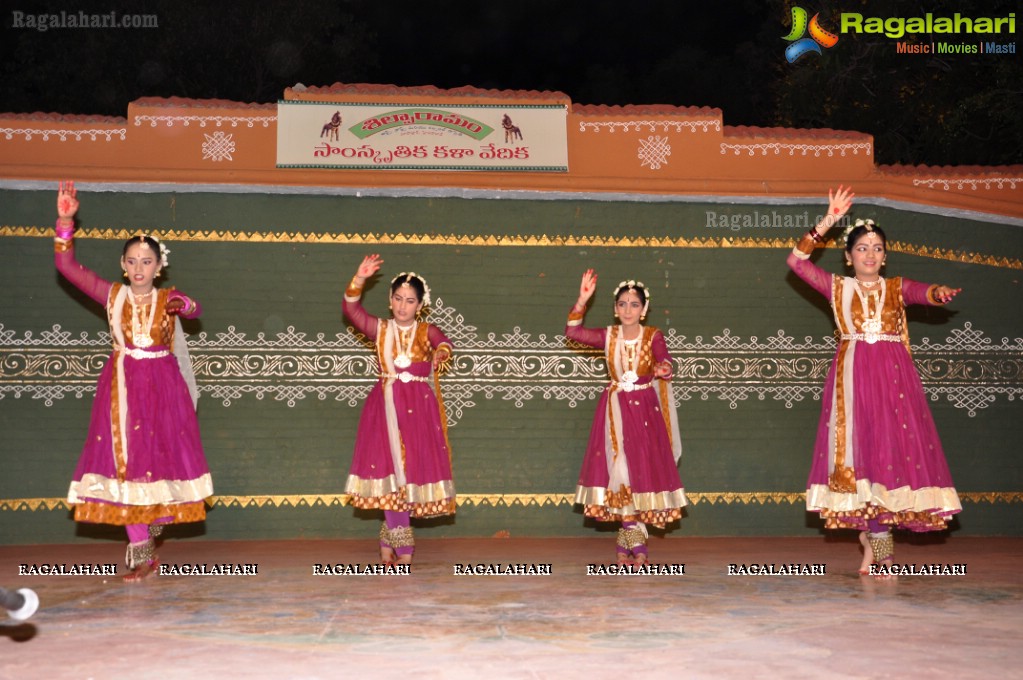 Kathak Dance Show at Shilparamam by Nritya Kala Academy, Hyderabad