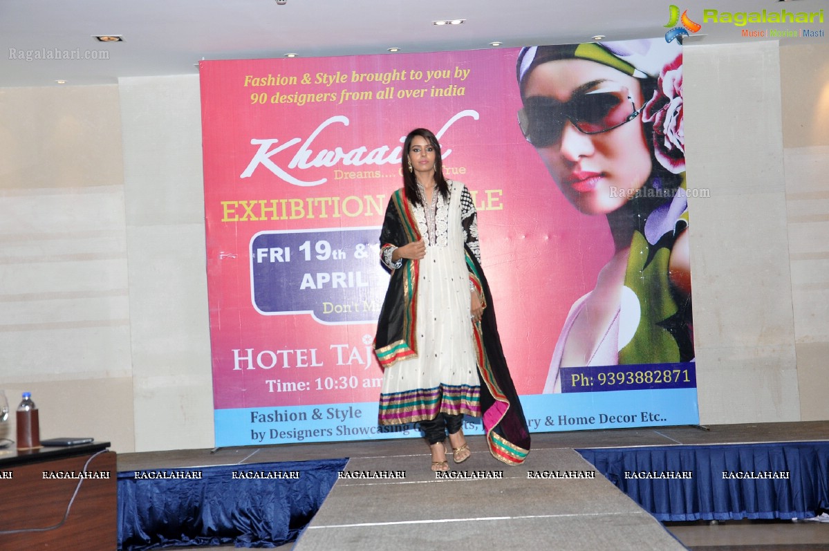 Fashion Show featuring designers collection of Khwaaish Designer Exhibition