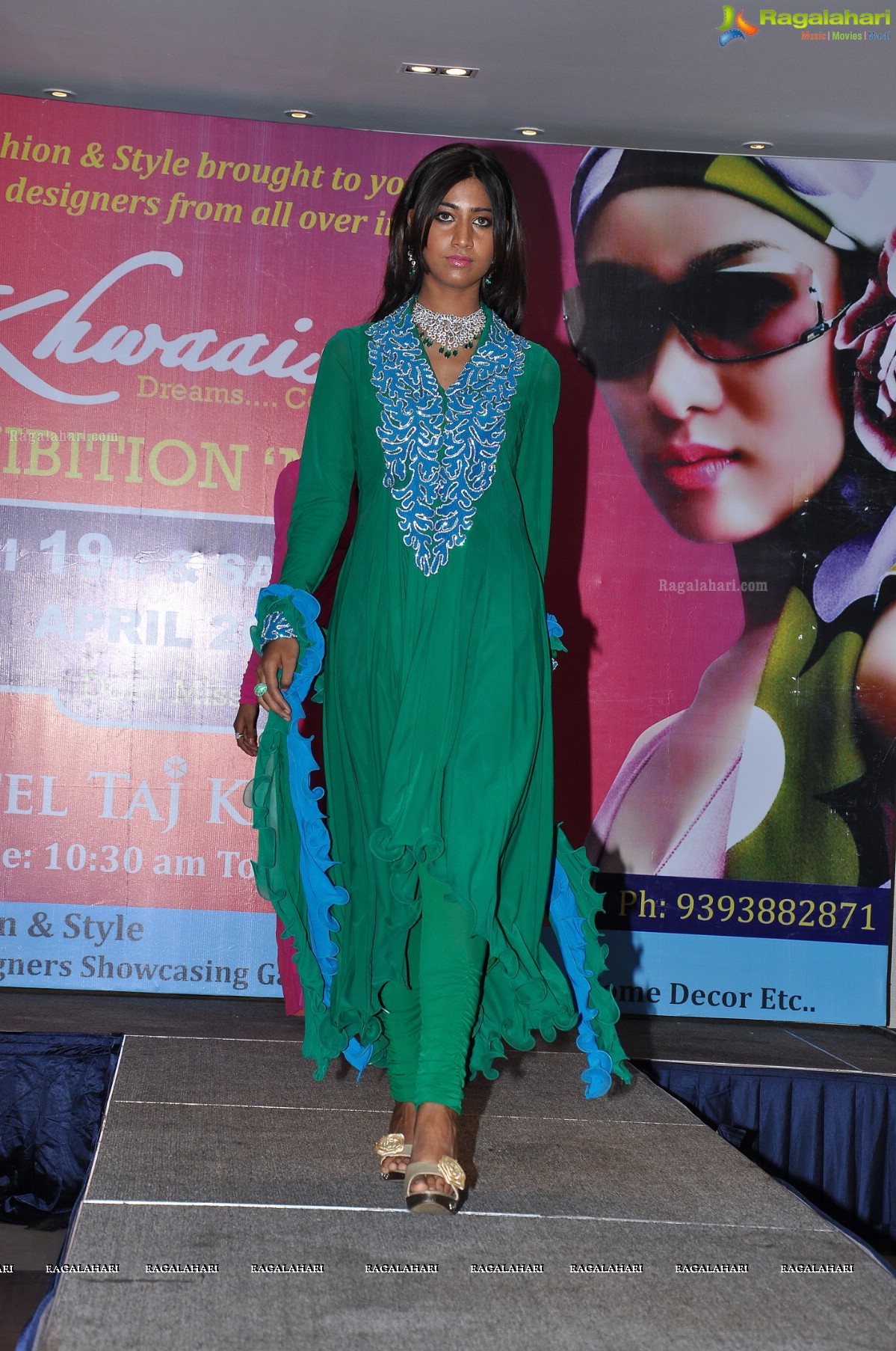 Fashion Show featuring designers collection of Khwaaish Designer Exhibition
