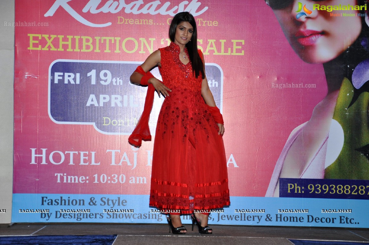 Fashion Show featuring designers collection of Khwaaish Designer Exhibition