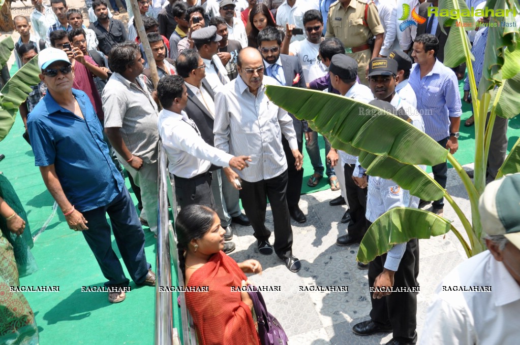 Dr. D. Ramanaidu and Rana inaugurates Maxivision Super Speciality Eye Hospital at AS Rao Nagar, Hyderabad