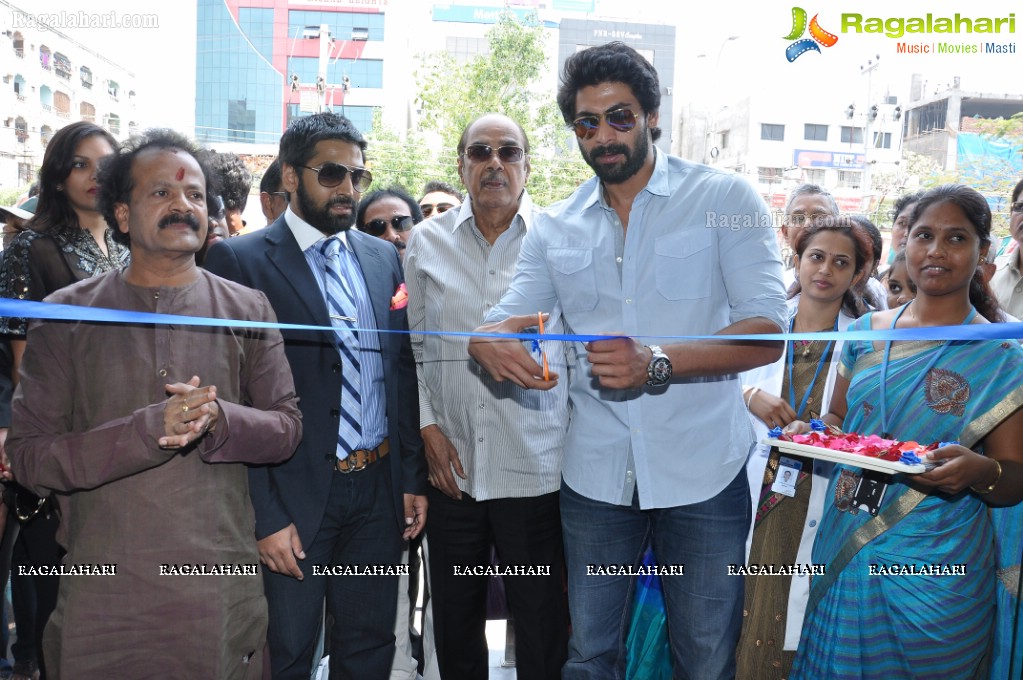 Dr. D. Ramanaidu and Rana inaugurates Maxivision Super Speciality Eye Hospital at AS Rao Nagar, Hyderabad