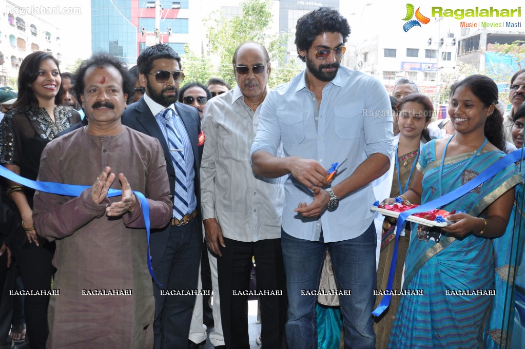 Dr. D. Ramanaidu and Rana inaugurates Maxivision Super Speciality Eye Hospital at AS Rao Nagar, Hyderabad