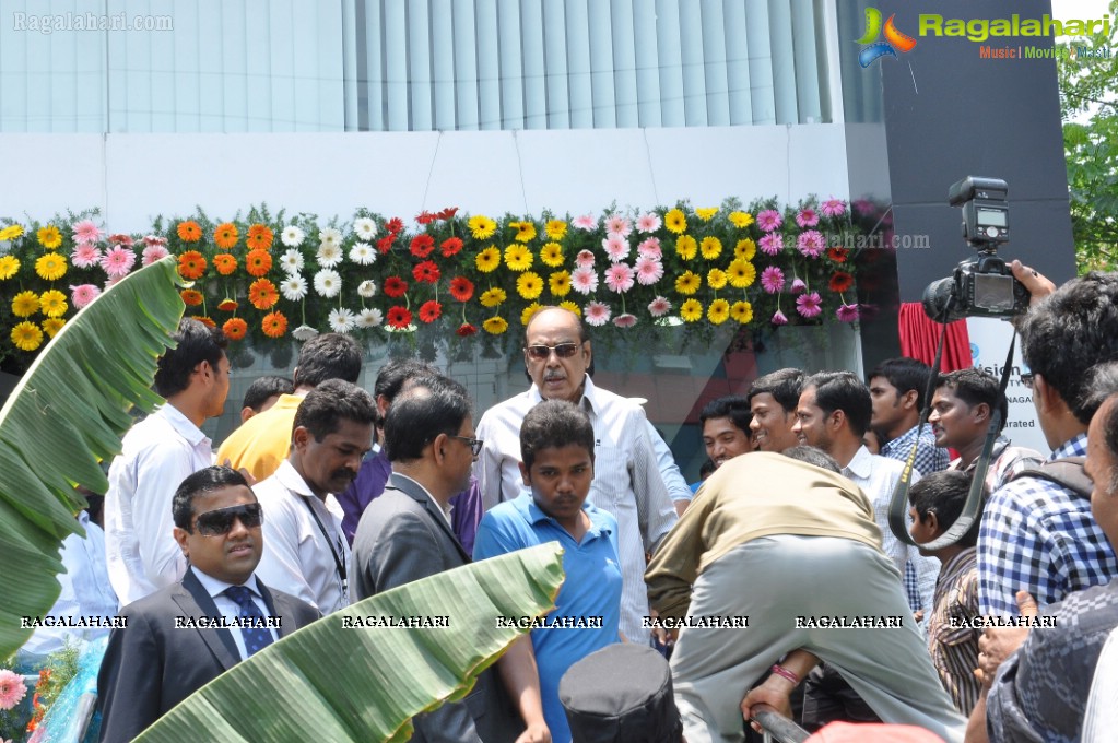 Dr. D. Ramanaidu and Rana inaugurates Maxivision Super Speciality Eye Hospital at AS Rao Nagar, Hyderabad