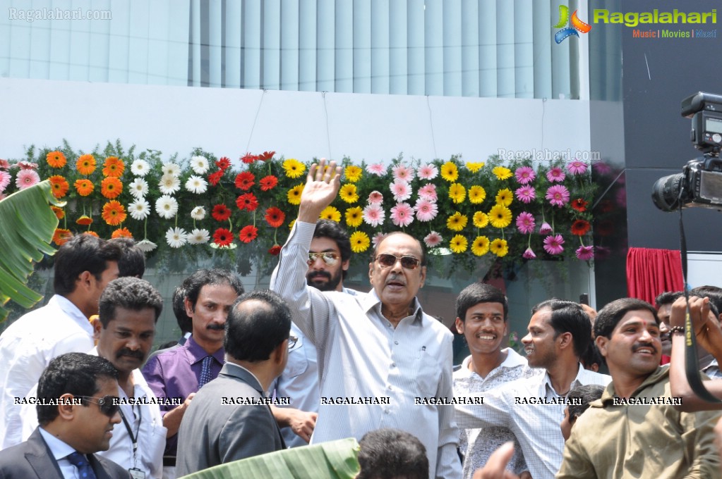 Dr. D. Ramanaidu and Rana inaugurates Maxivision Super Speciality Eye Hospital at AS Rao Nagar, Hyderabad