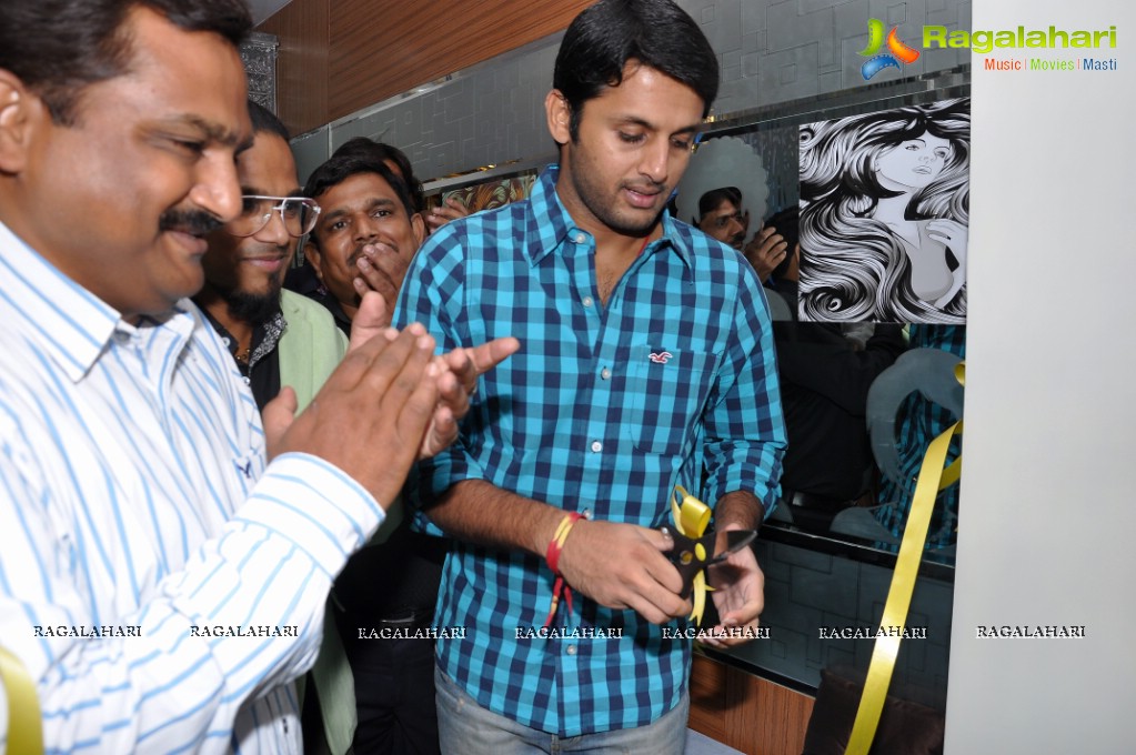 Nithiin inaugurates Schwarzkopf Unisex Salon, Hyderabad