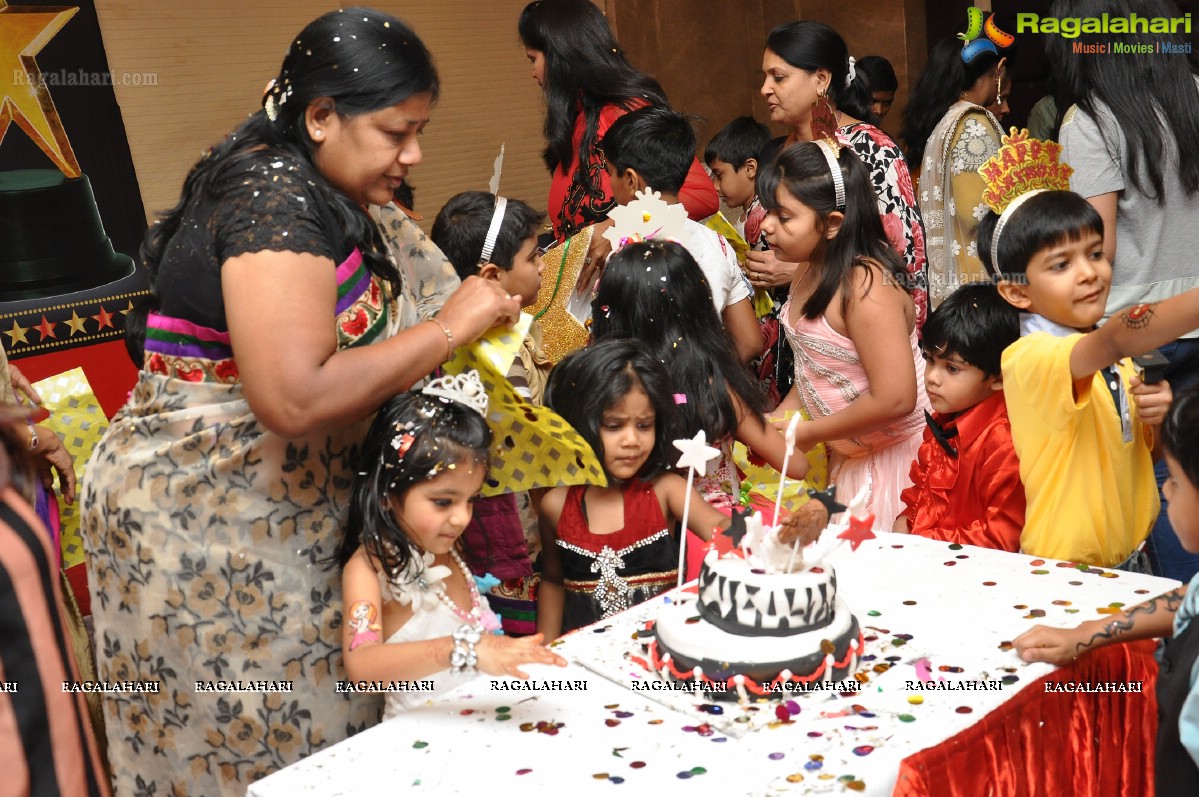 Gold Star Awards for Kids on Parisha's 4th Birthday at Casa Luxurio, Hyderabad