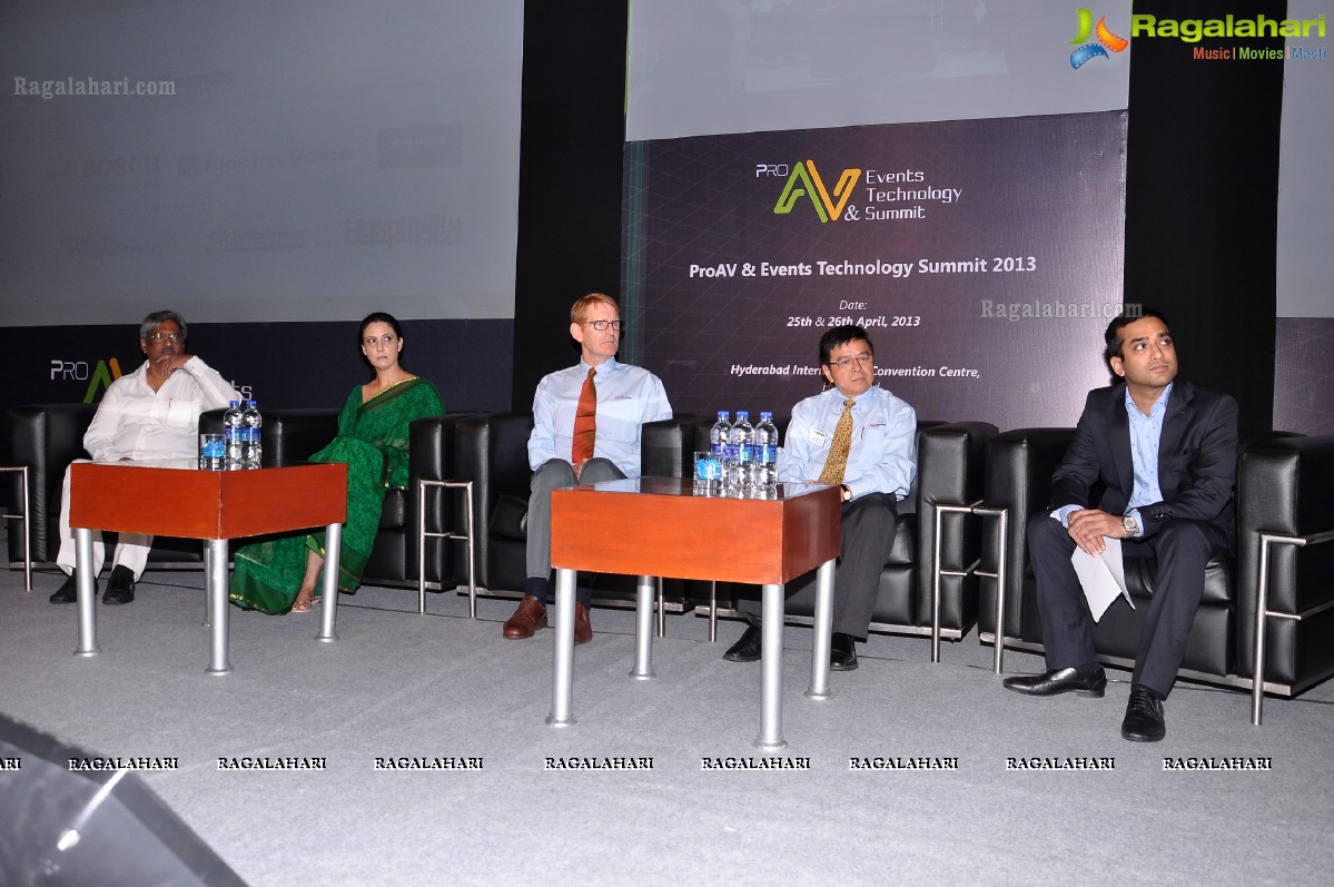 ProAV & Events Technology Summit 2013 at HICC, Hyderabad