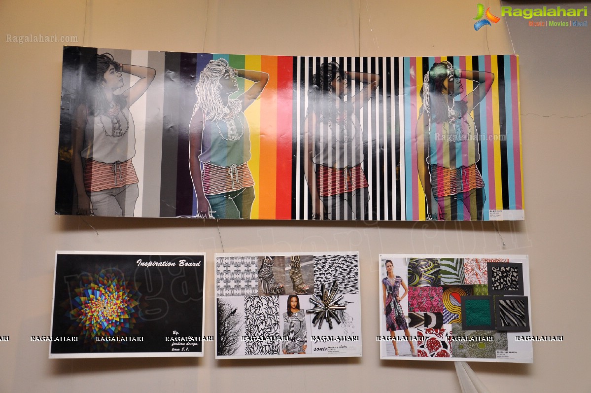 Raffles International Students Exhibition at Poecile Gallery, Hyderabad