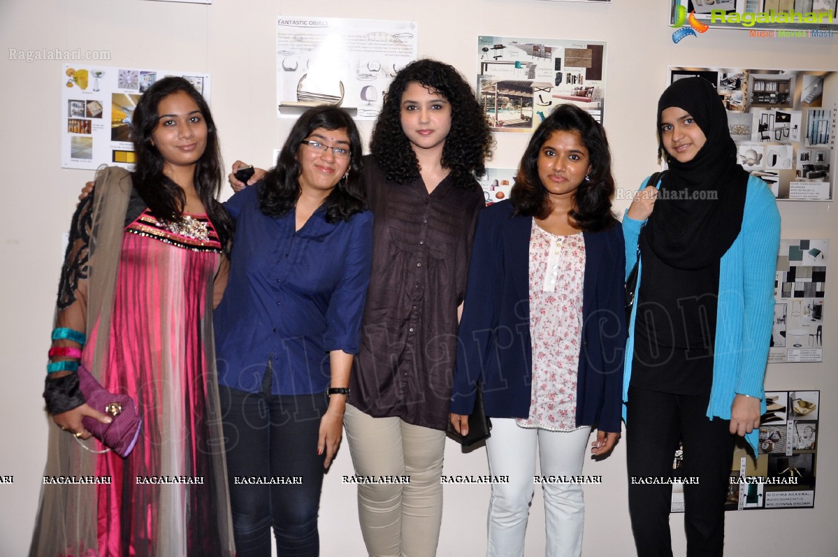 Raffles International Students Exhibition at Poecile Gallery, Hyderabad