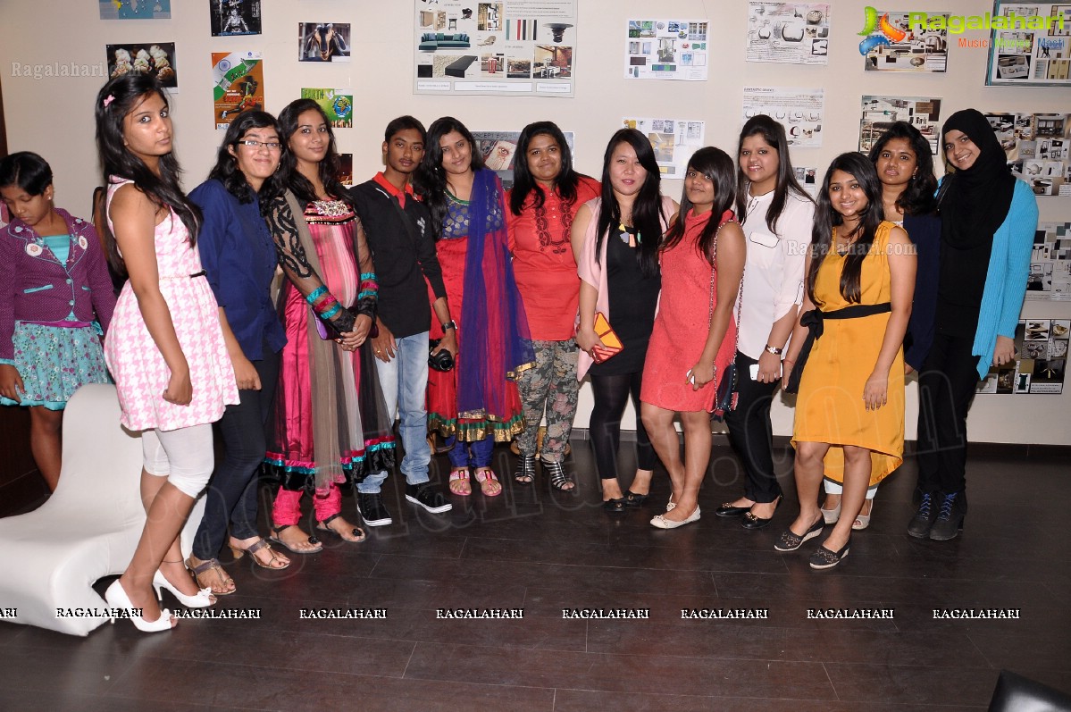 Raffles International Students Exhibition at Poecile Gallery, Hyderabad
