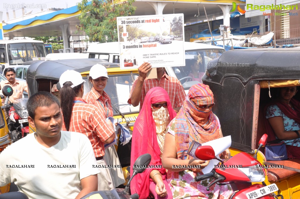 Oakridge International School Road Safety Awareness Road Show, Hyderabad