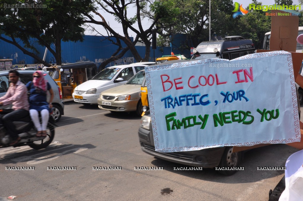 Oakridge International School Road Safety Awareness Road Show, Hyderabad