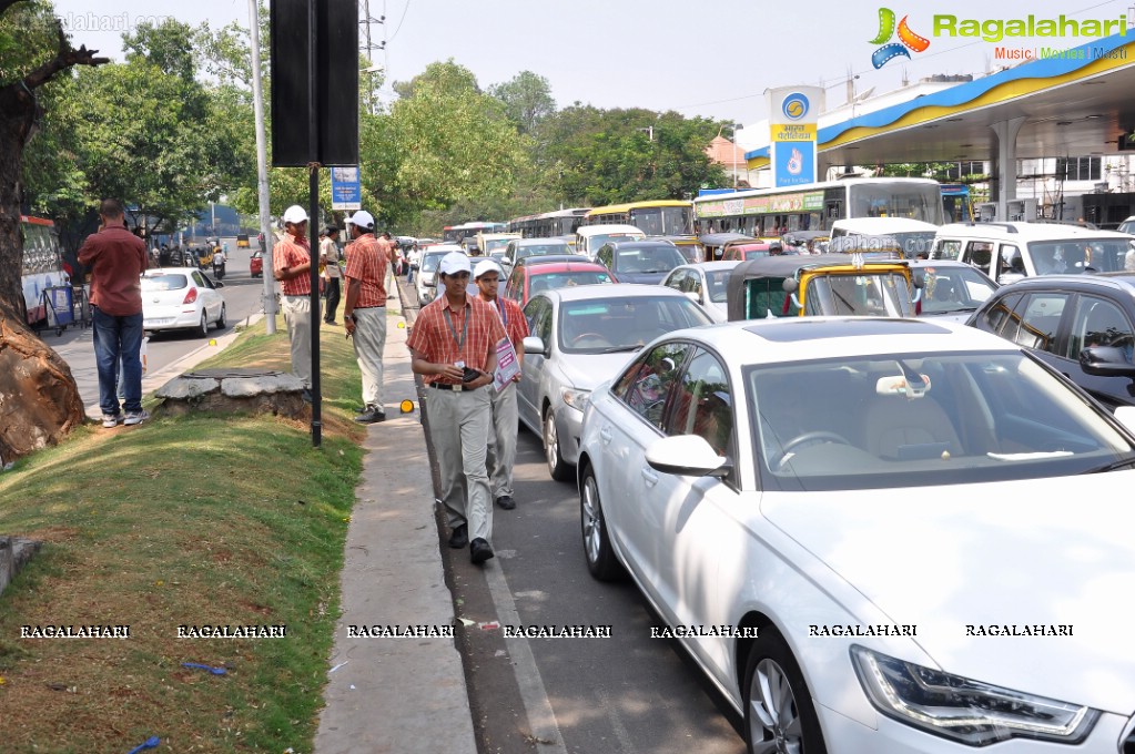 Oakridge International School Road Safety Awareness Road Show, Hyderabad