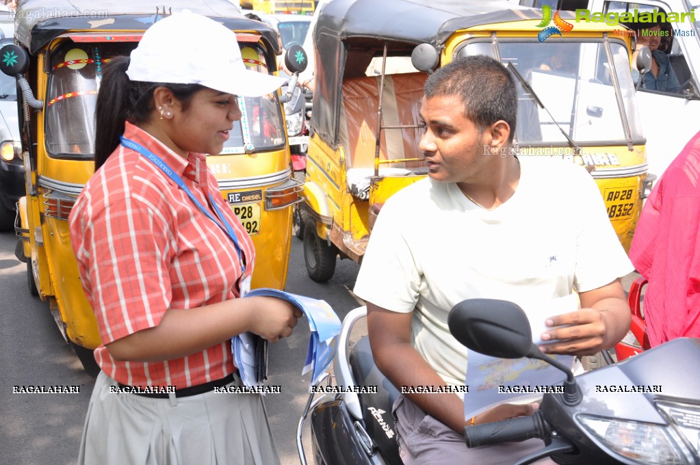 Oakridge International School Road Safety Awareness Road Show, Hyderabad