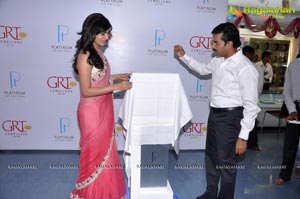 Samantha inaugurates Platinum Jewellery at GRT, Hyderabad