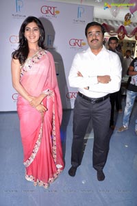 Samantha inaugurates Platinum Jewellery at GRT, Hyderabad